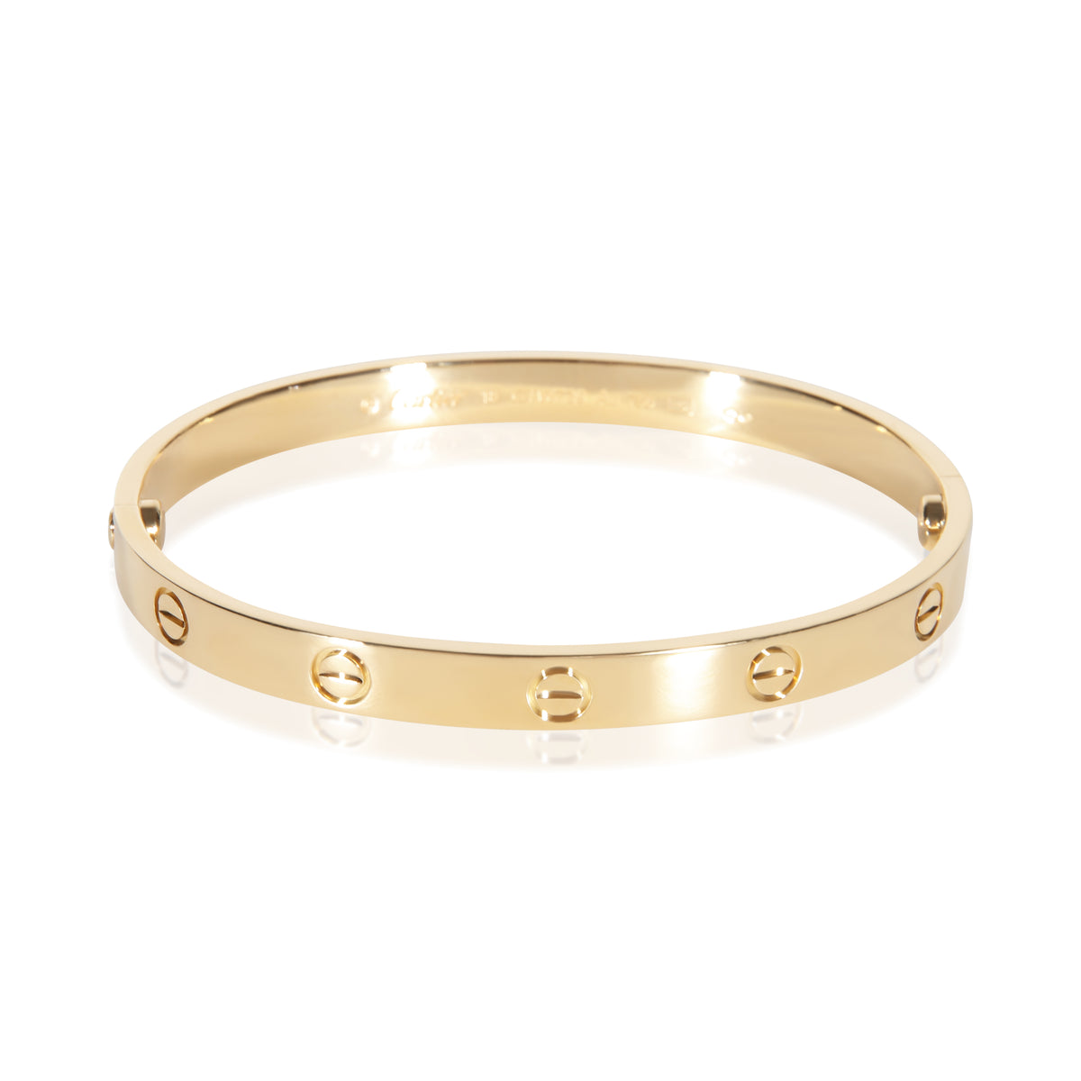 Cartier Yellow Gold Love Bracelet fv