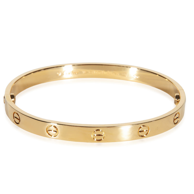 Cartier Yellow Gold Love Bracelet fv