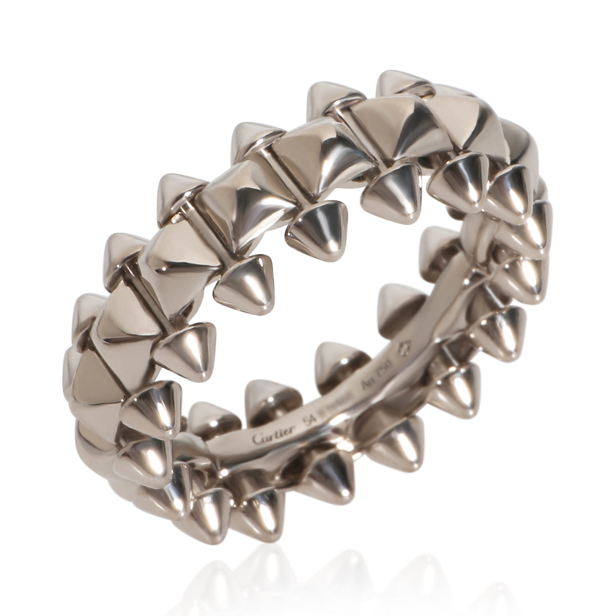 Cartier White Gold Medium Model Clash de  Ring 5