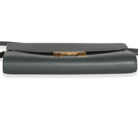 Hermès Vert Mangrove Evercolor Constance To Go Wallet GHW Handbag 5
