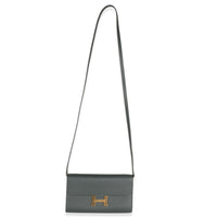Hermès Vert Mangrove Evercolor Constance To Go Wallet GHW Handbag 8