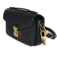 Louis Vuitton Black Monogram Empreinte Pochette Metis East West Handbag 2