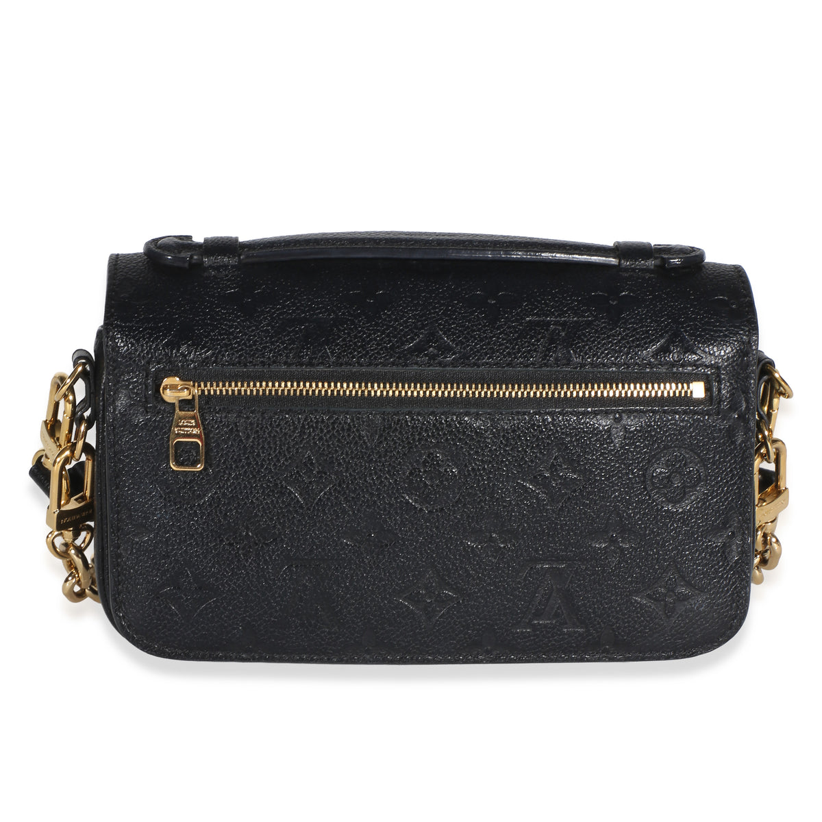 Louis Vuitton Black Monogram Empreinte Pochette Metis East West Handbag 4
