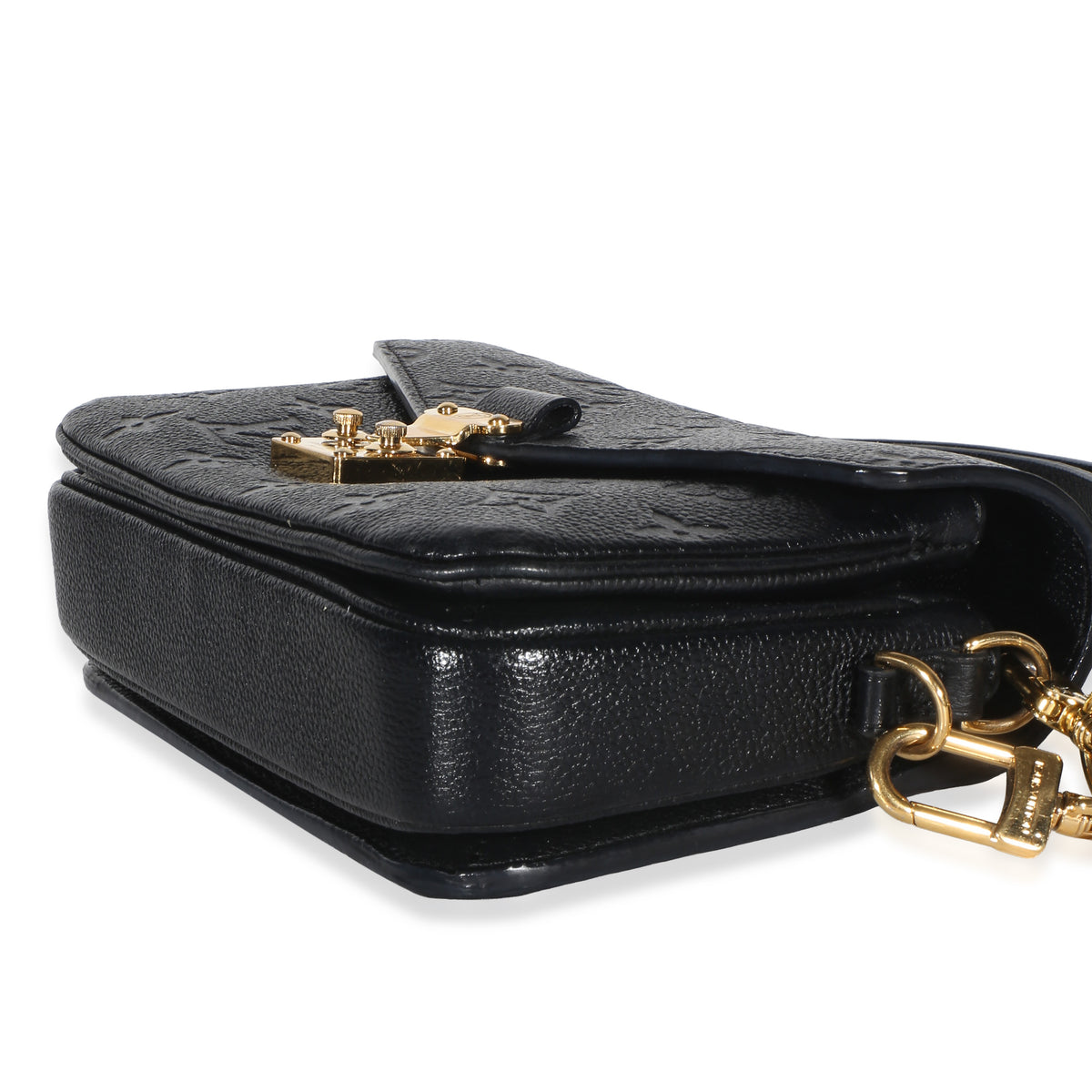 Louis Vuitton Black Monogram Empreinte Pochette Metis East West Handbag 6