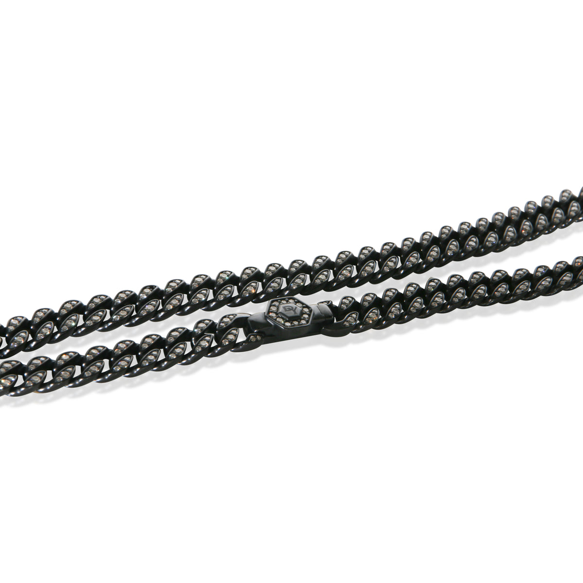 David Yurman Diamond Curb Chain Necklace 3