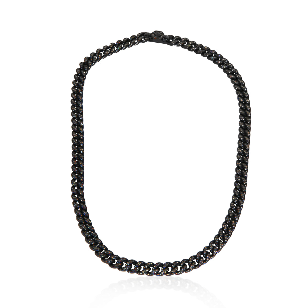 David Yurman Diamond Curb Chain Necklace 4