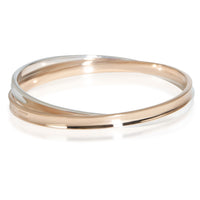 Tiffany & Co. Rose Gold & Sterling Silver 1837 Interlocking Bracelet 3