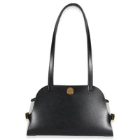 Hermès Black Vache Hunter Swift H Ecru Canvas Tablier Sellier GHW Handbag 4