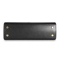 Hermès Black Vache Hunter Swift H Ecru Canvas Tablier Sellier GHW Handbag 5