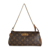Louis Vuitton Monogram Canvas Eva Clutch Handbag fv