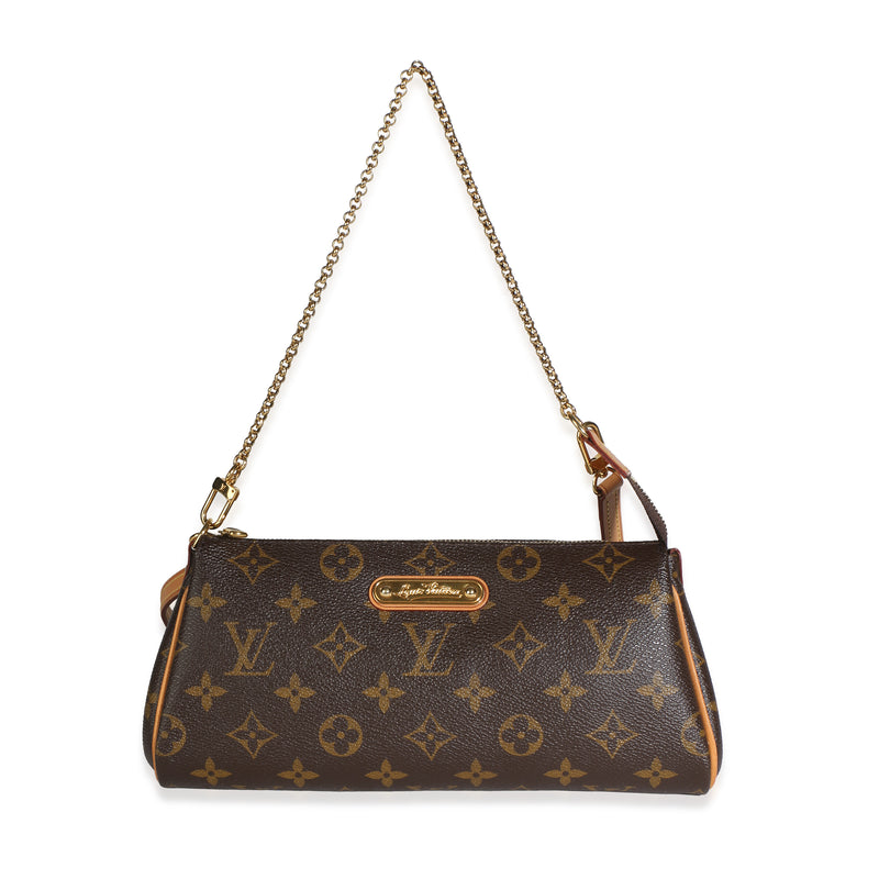 Louis Vuitton Monogram Canvas Eva Clutch Handbag fv