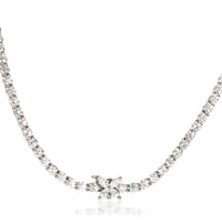 Tiffany & Co. Platinum Diamond Graduating Victoria Tennis Necklace 3