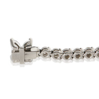 Tiffany & Co. Platinum Diamond Graduating Victoria Tennis Necklace 4