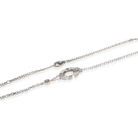 Cartier White Gold Diamond Love Necklace 2