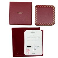 Cartier White Gold Diamond Love Necklace box