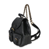 Louis Vuitton Black Giant Monogram Empreinte Backup Backpack Handbag 2