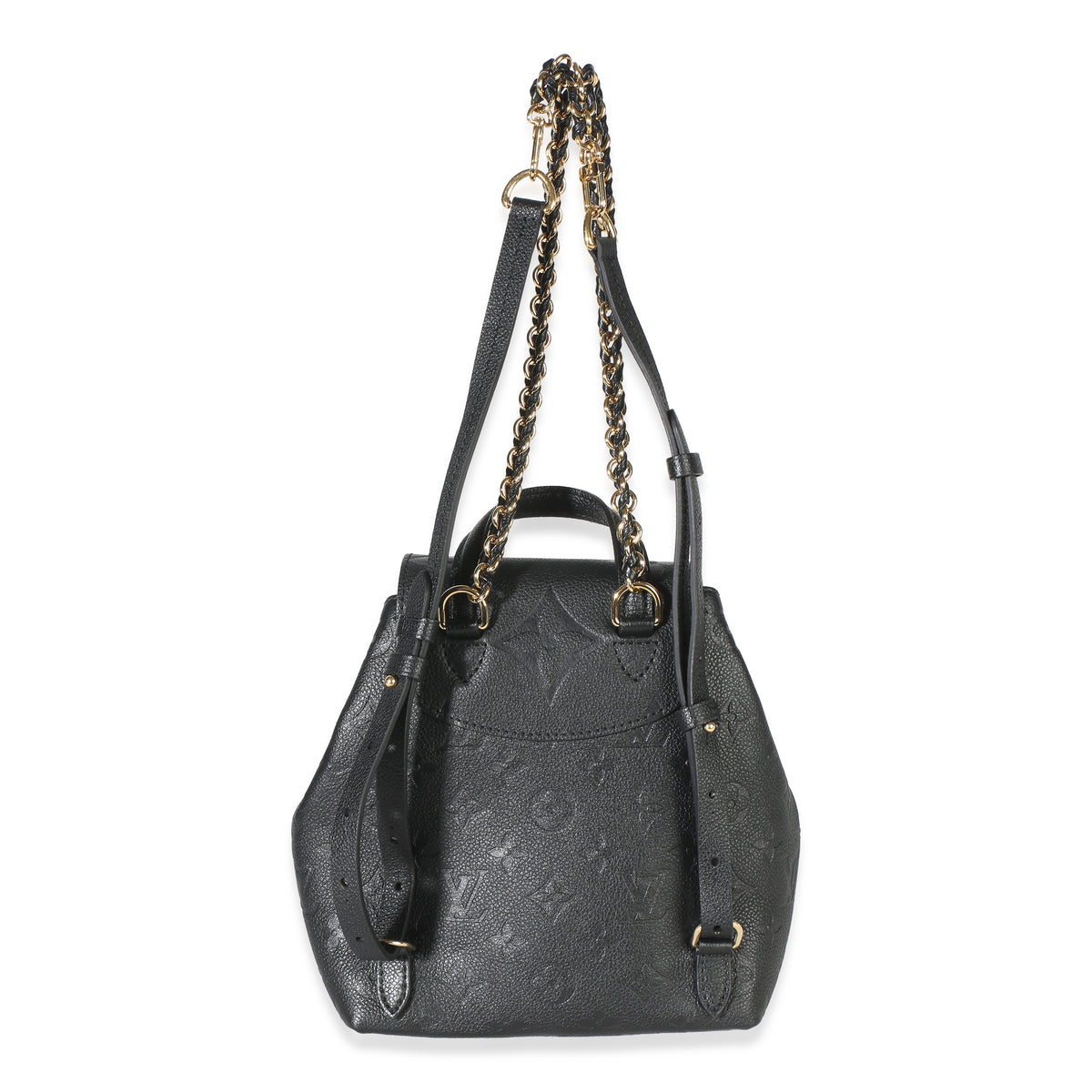 Louis Vuitton Black Giant Monogram Empreinte Backup Backpack | myGemma