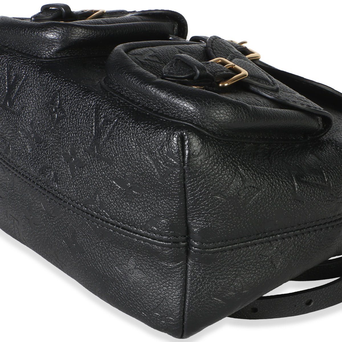 Louis Vuitton Black Giant Monogram Empreinte Backup Backpack Handbag 7