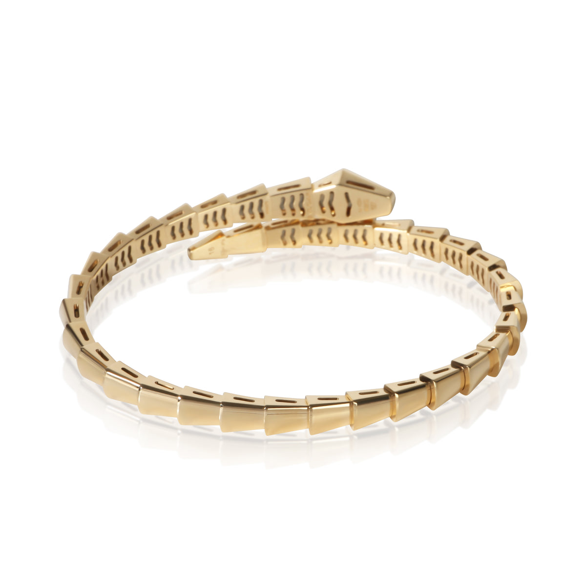 BVLGARI Yellow Gold Serpenti Viper Bracelet 3