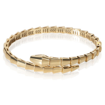 BVLGARI Yellow Gold Serpenti Viper Bracelet fv