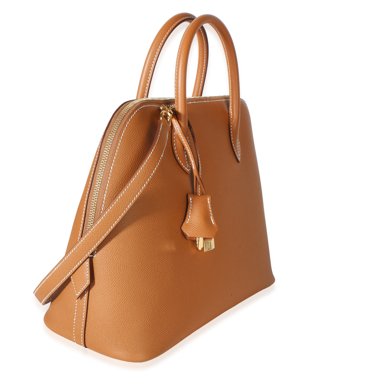 Hermès Gold Epsom Bolide 30 GHW Handbag 3