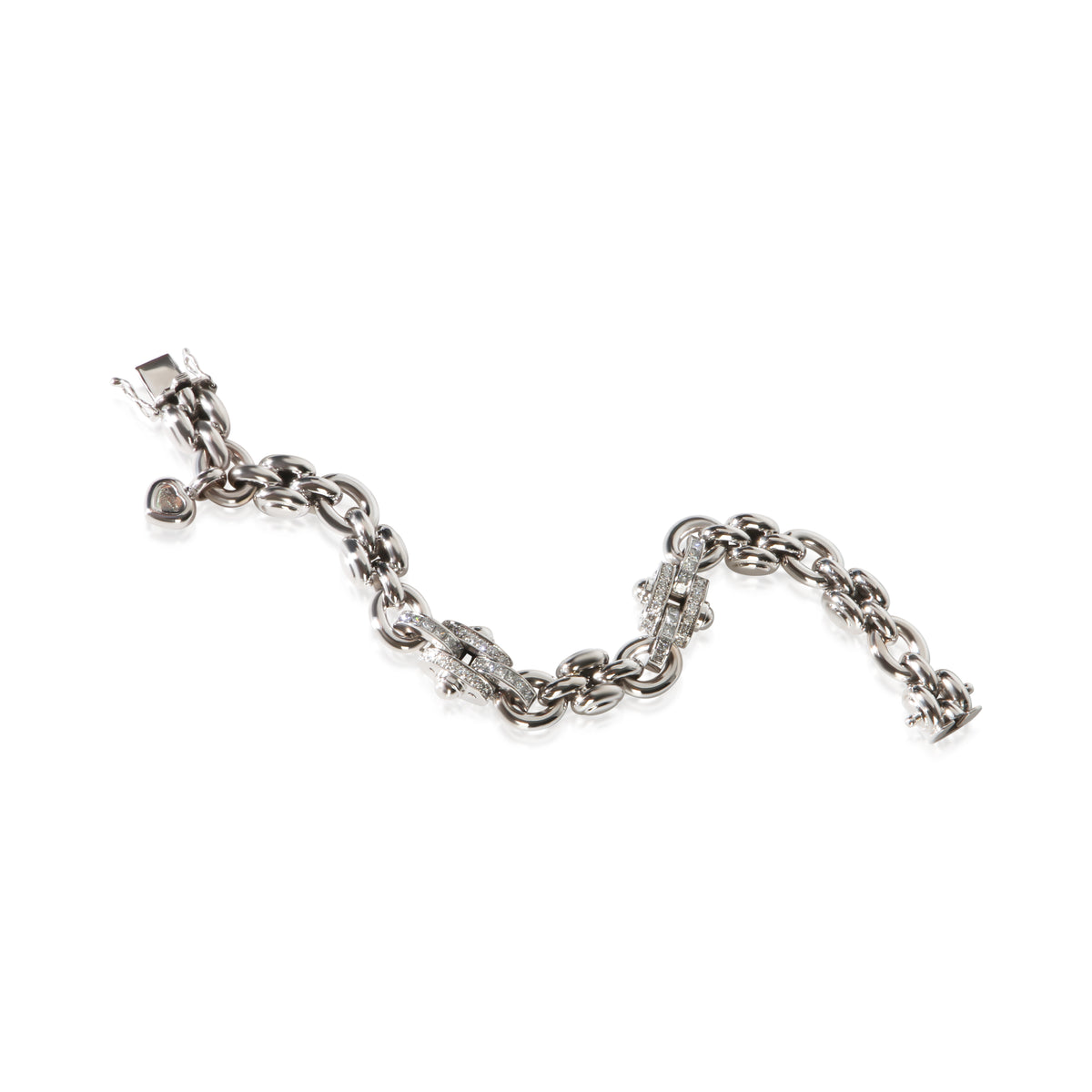 Chopard White Gold Diamond Bracelet 4