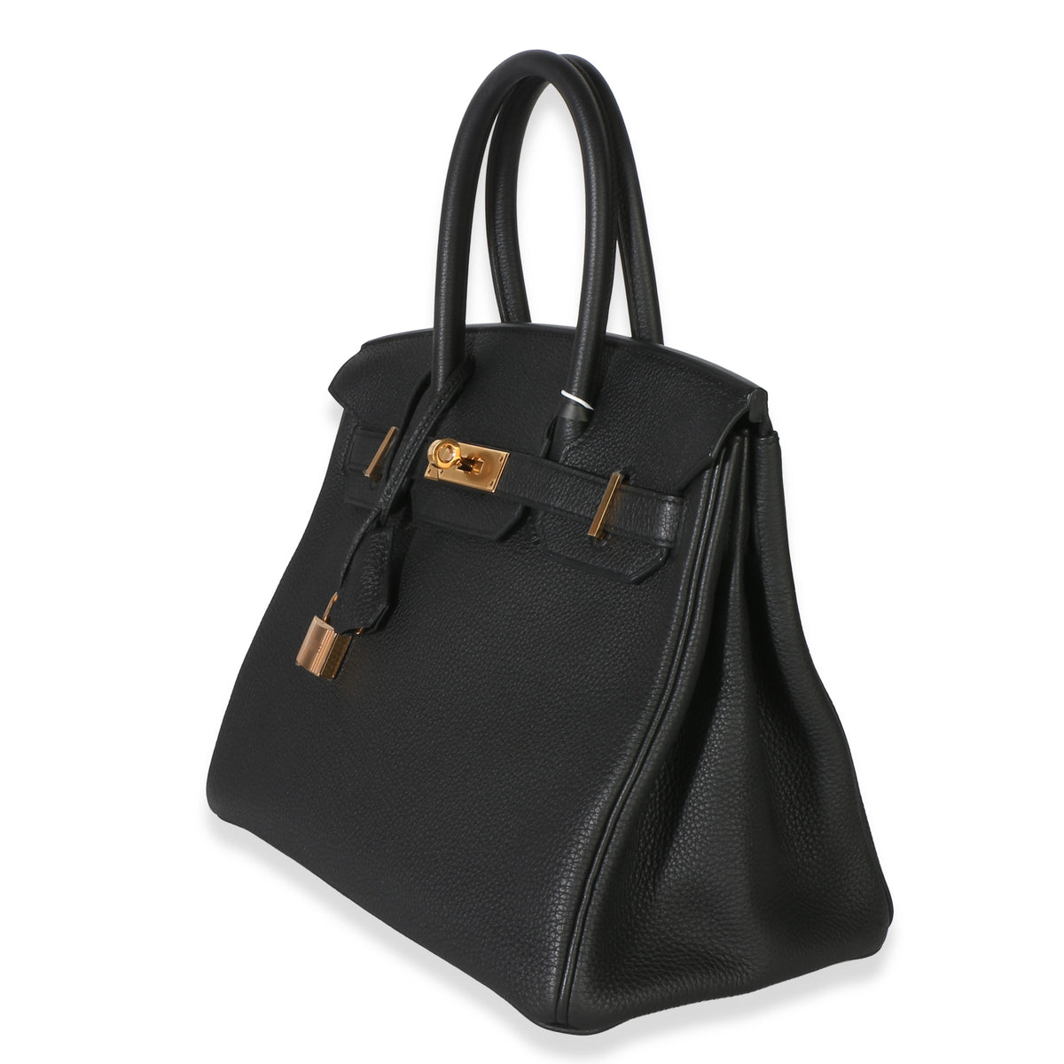 Hermès Black Togo Birkin 30 RGHW Handbag 3