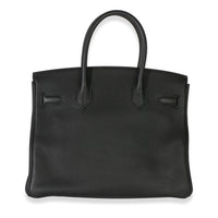 Hermès Black Togo Birkin 30 RGHW Handbag 5