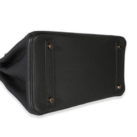 Hermès Black Togo Birkin 30 RGHW Handbag 8