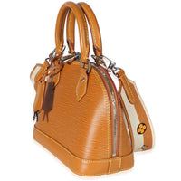 Louis Vuitton Gold Honey Epi Jacquard Alma BB Handbag 2