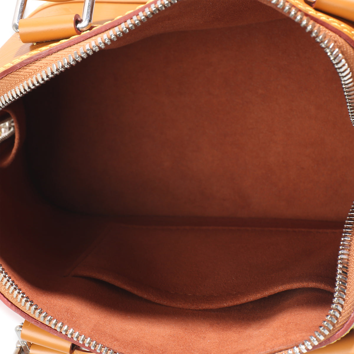 Louis Vuitton Gold Honey Epi Jacquard Alma BB Handbag 8