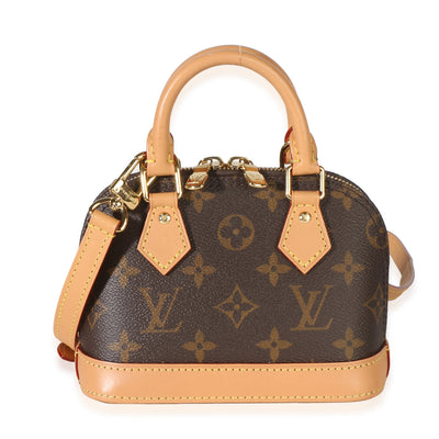 Louis Vuitton Monogram Canvas Nano Alma Handbag fv