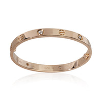 Cartier Rose Gold Diamond Love Bracelet 4