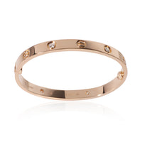 Cartier Rose Gold Diamond Love Bracelet 5