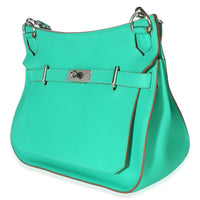 Hermès Menthe Clemence Jypsiere 34 PHW Handbag 2