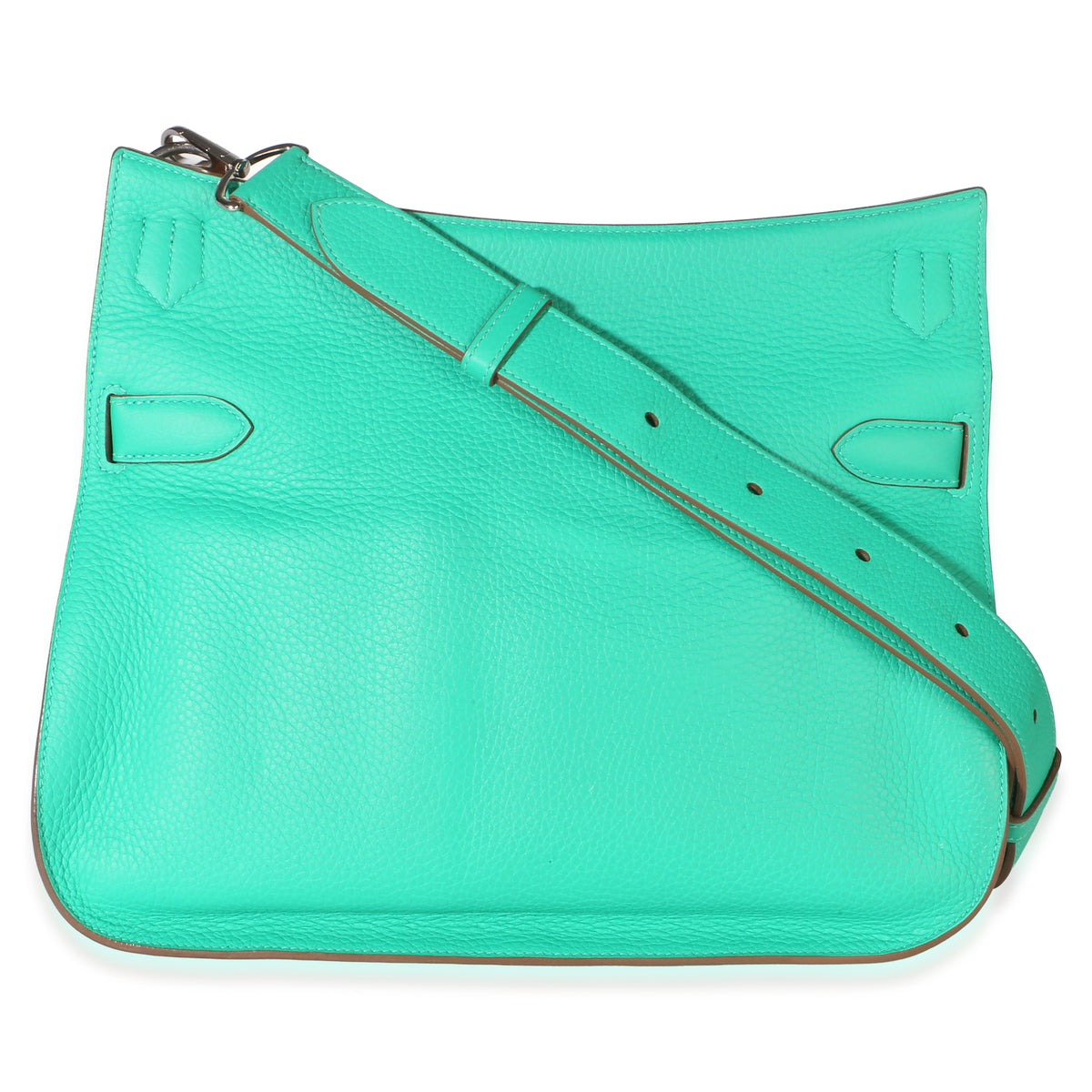 Hermès Menthe Clemence Jypsiere 34 PHW Handbag 4