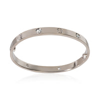 Cartier White Gold Diamond Love Bracelet 4