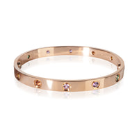 Cartier Rose Gold Rainbow Love Bracelet 5