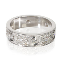 Cartier White Gold Diamond Love Ring 2