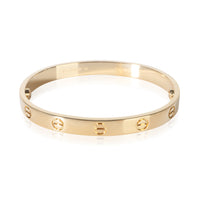 Cartier Yellow Gold Love Bracelet fv