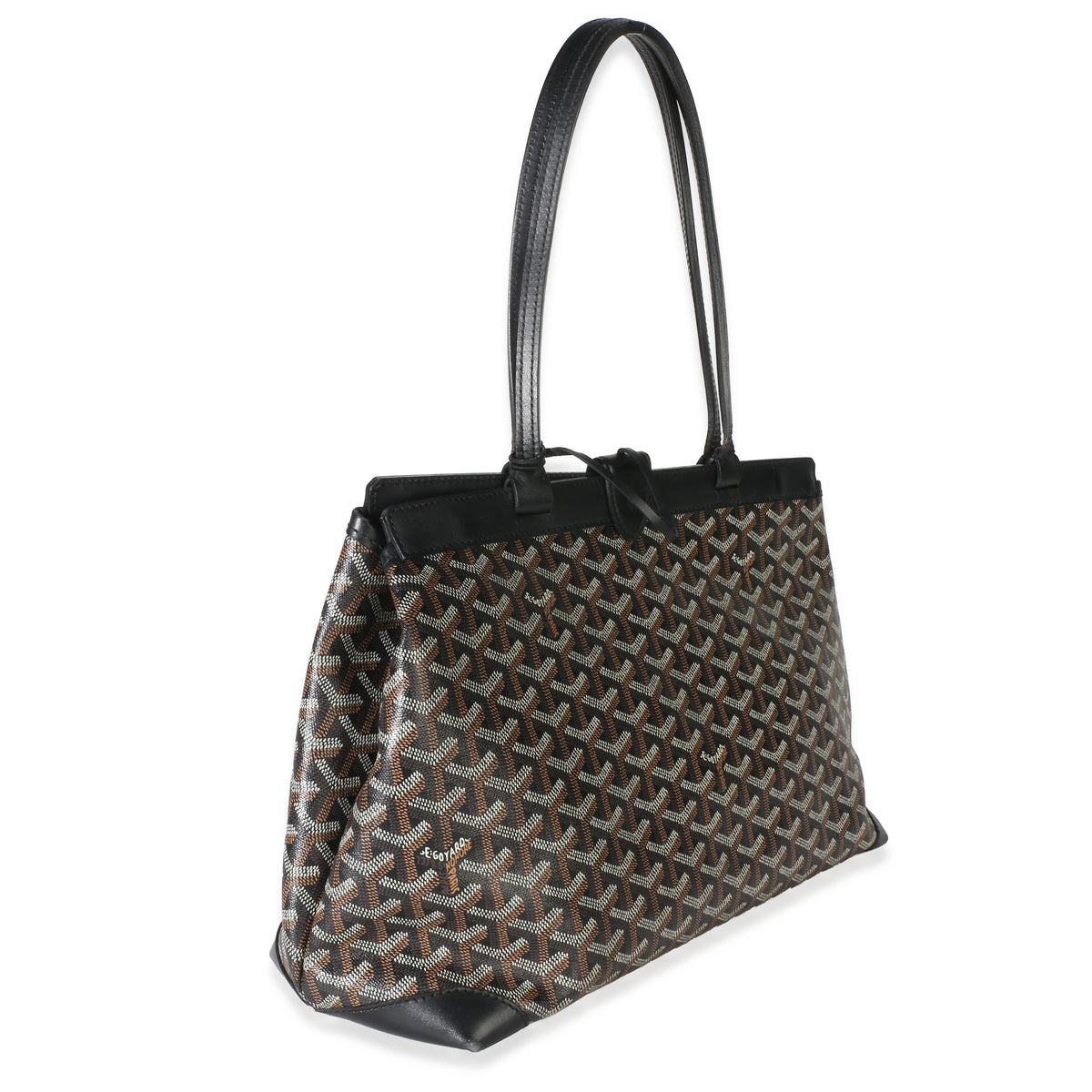 Goyard Black ine Canvas Bellechasse PM Handbag 3