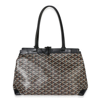 Goyard Black ine Canvas Bellechasse PM Handbag fv
