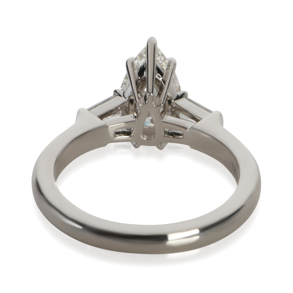 Harry Winston 1.04 ct Pear Diamond Classic Engagement Ring 4