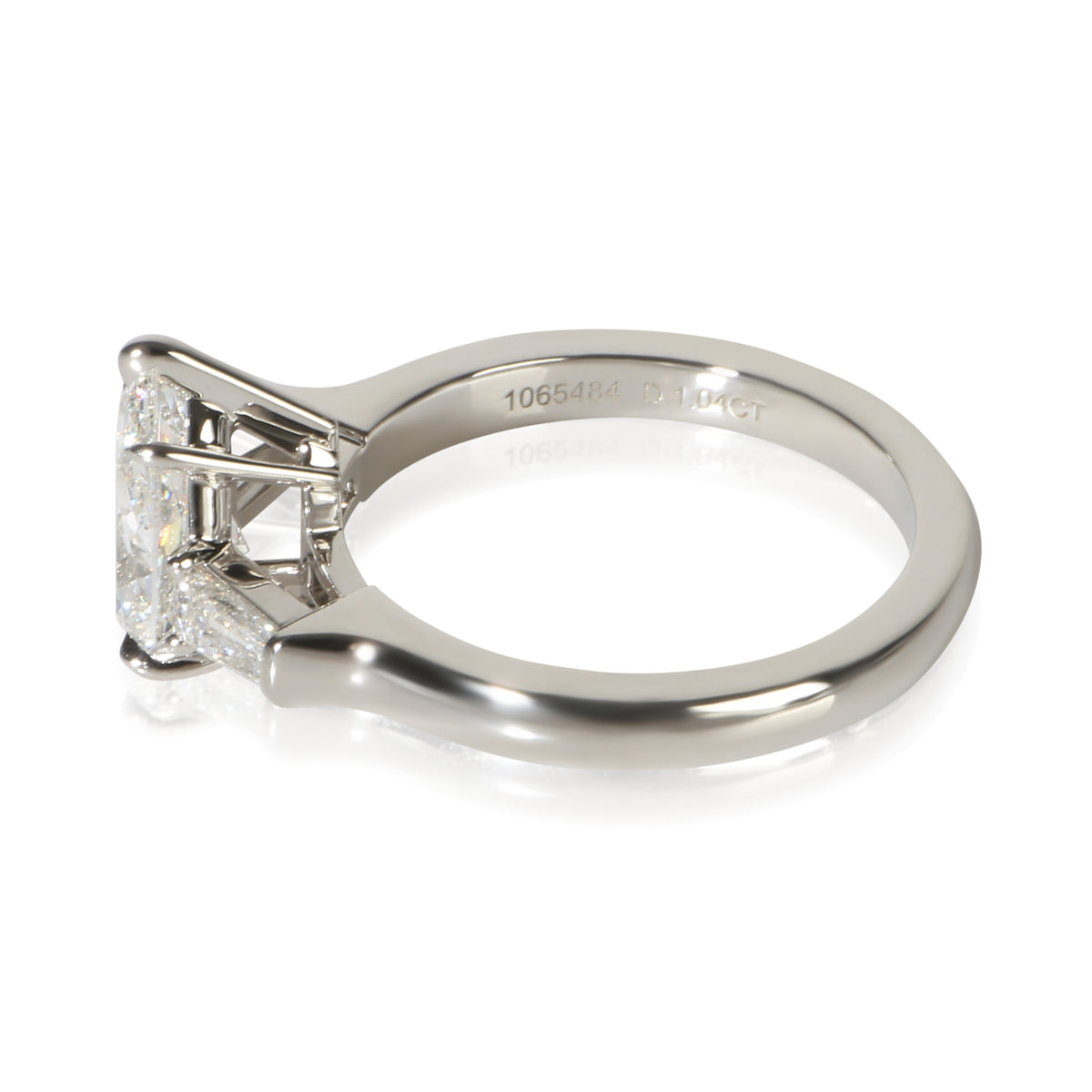 Harry Winston 1.04 ct Pear Diamond Classic Engagement Ring 5