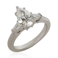Harry Winston 1.04 ct Pear Diamond Classic Engagement Ring 6