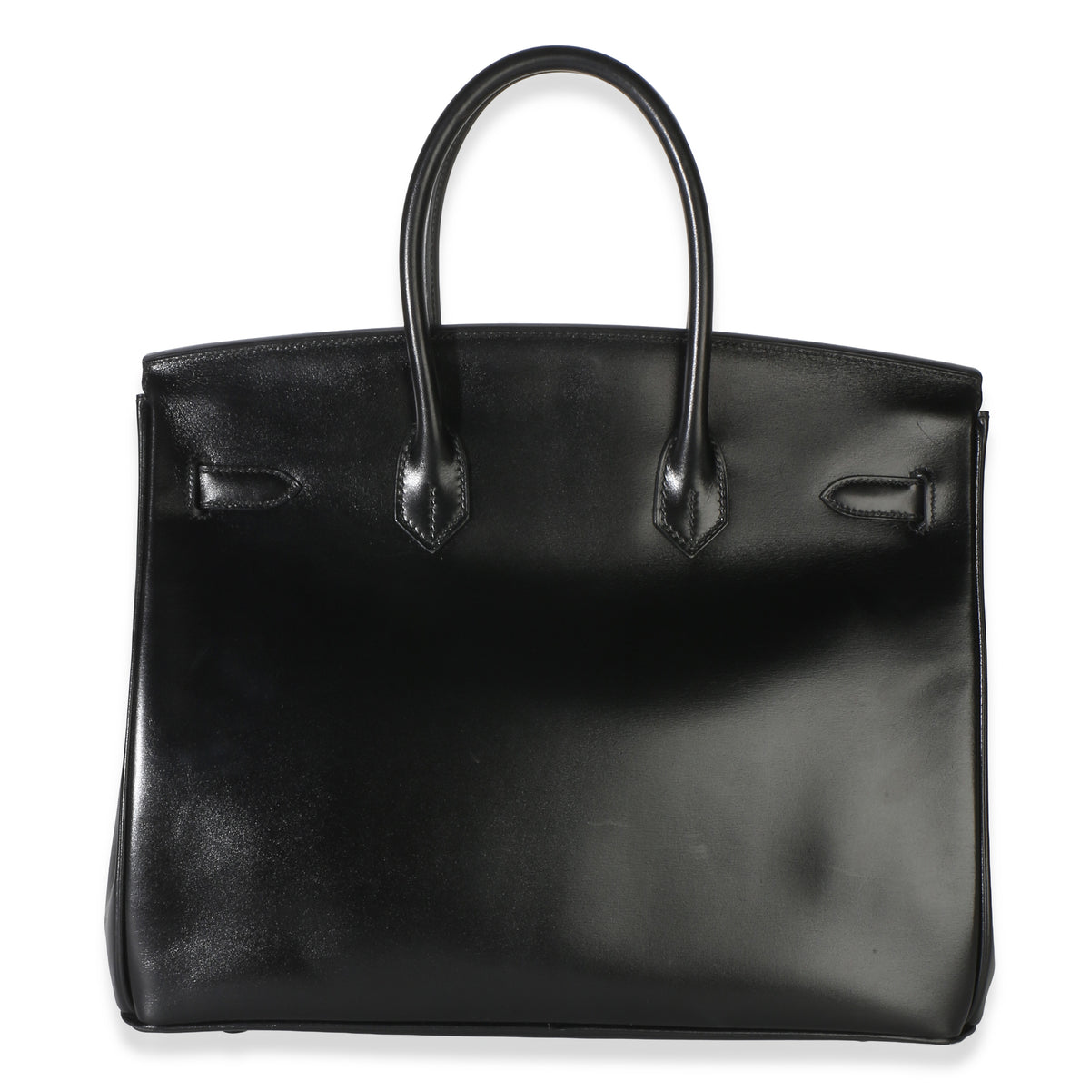 Hermès Black Box So Black Birkin 35 PVD Handbag 4