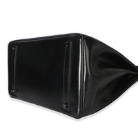 Hermès Black Box So Black Birkin 35 PVD Handbag 6