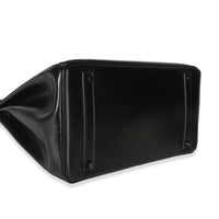 Hermès Black Box So Black Birkin 35 PVD Handbag 7