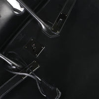 Hermès Black Box So Black Birkin 35 PVD Handbag 8