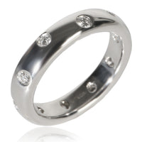 Tiffany & Co. Platinum Diamond Etoile Ring 4